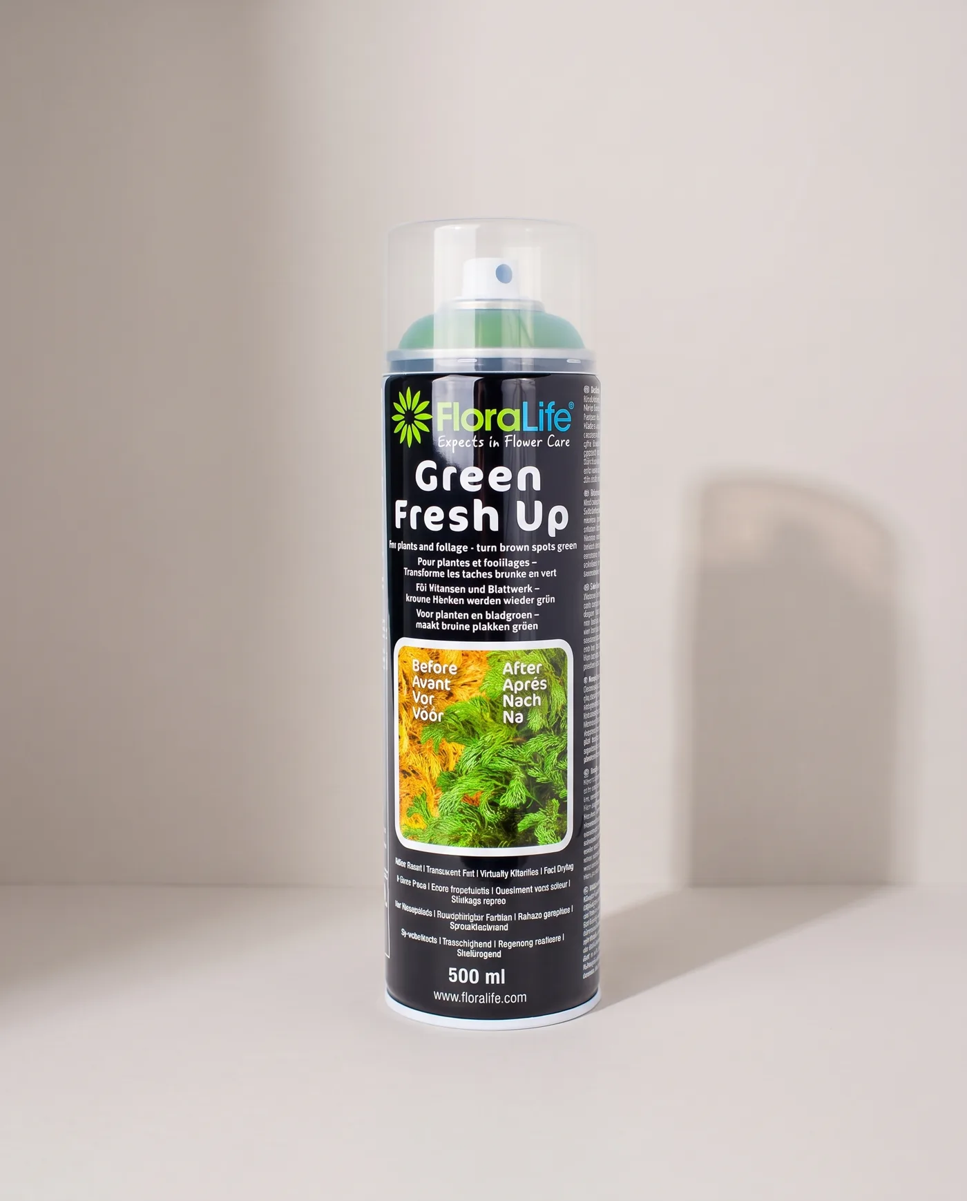 Краска-спрей маскировочный для листвы 500 мл FLORALIFE GREEN FRESH UP/ зеленый лист