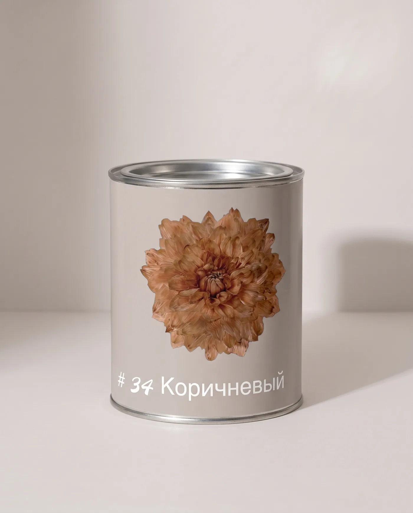 Краска Флористическая №34 (Коричневый) 0,300л