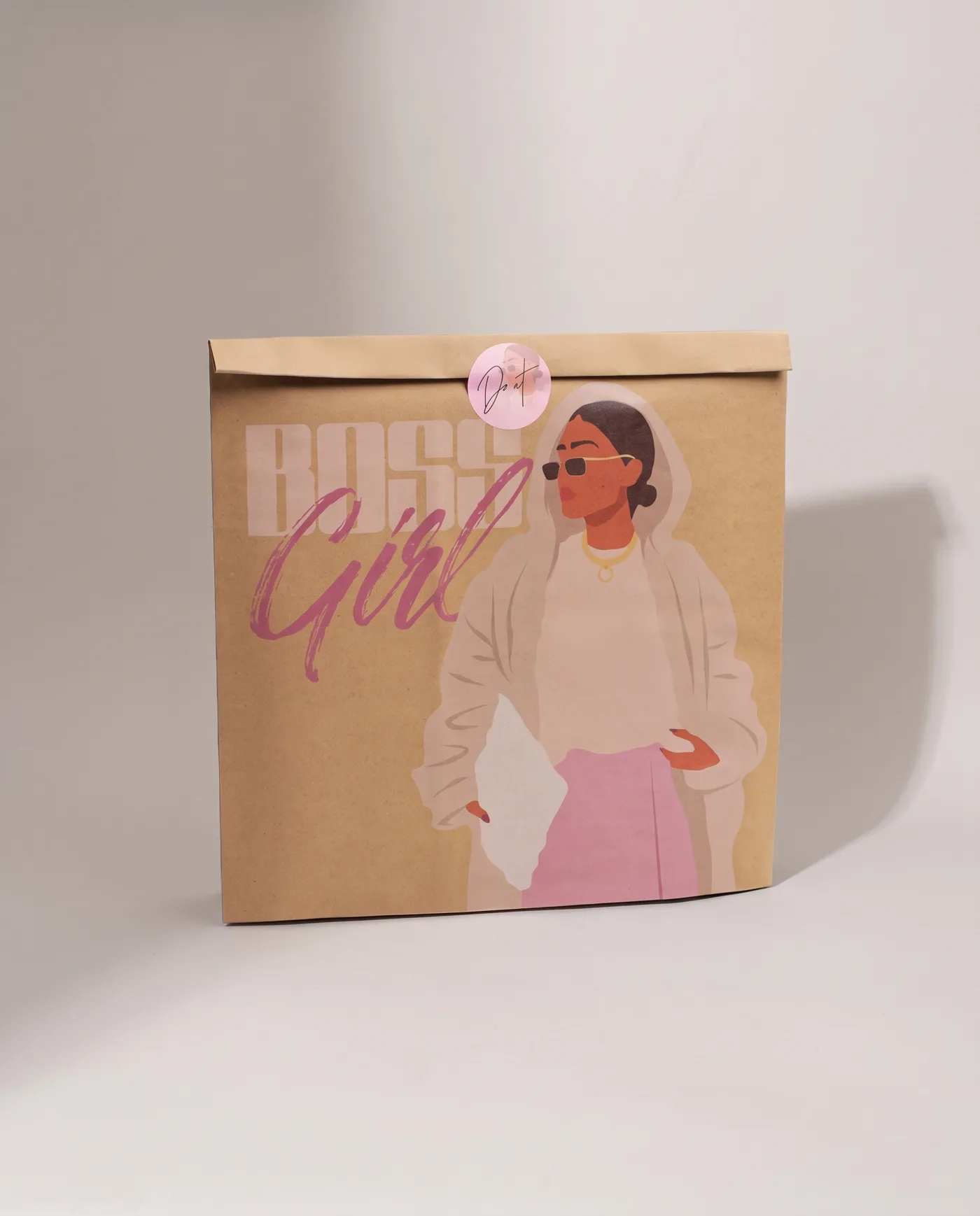 Пакет упаковочный Boss Girl, 30 × 40 × 6 см 7348043